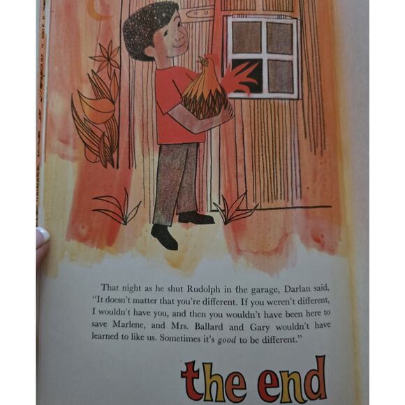 Rudolph the Rooster Berenice M Chappel Hardback Book Bethany Press 1969 - Picture 6 of 8